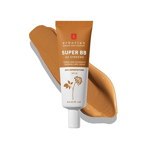 Erborian - Super BB Cream with Ginseng - Full coverage BB cream for acne prone skin - Erborian Korean Skincare