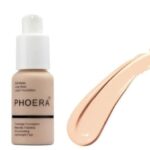 EZ BUYS UK PHOERA Full Coverage Foundation and Makeup Concealer, 24HR Lightweight Soft Matte Poreless Liquid Foundation - Oil-Control Formula - S