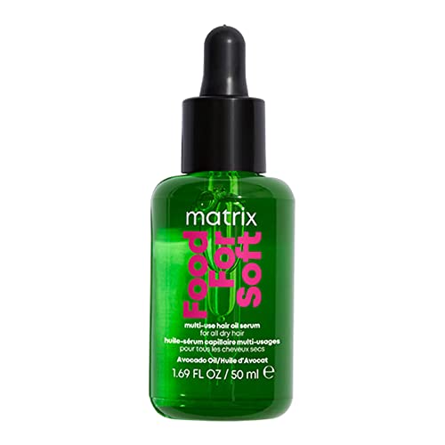 Matrix Food for Soft Multi-Use Hair Oil for Dry Hair With Avocado Oil for Heat Protection, 50 ml