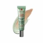 Erborian CC Red Correct with Centella Asiatica - Colour Correcting and Redness Corrector Cream for Face - Korean Skincare with Soothing Effect fo