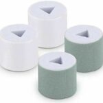 Electric Nail Polisher Buffer Rolls Refill Replacement Rollers 4 pcs