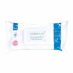 CONTIPLAN Incontinence Cleansing Cloths with Barrier Cream - 24 Pack of 25 Cloths - All in One Cleansing Wipes Cleanses, Soothes and Moisturises