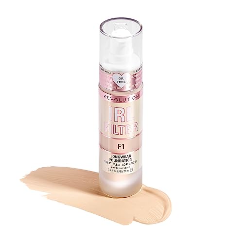 Makeup Revolution, IRL Filter, Longwear, Foundation, F7, 23ml