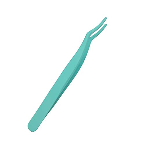 Erised's Bifrost Eyelashes Applicator Tool Eyelash Extension Tweezers Remover Clip Tweezers Nipper,lash Lift (Rose Gold)