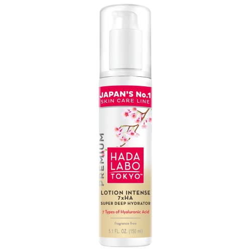 Hada Labo Toky Premium - Lotion Intense Super Hydrator with Super Hyaluronic Acid, For All Skin Type, 150ml Bottle (Pack of 1)