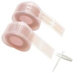 1200pcs/600 Pairs Self-Adhesive Invisible Double Eyelid Tape Eyelid Lift Strips Instant Eyelid Stickers Eye Tapes Fiber for Hooded Droopy Uneven