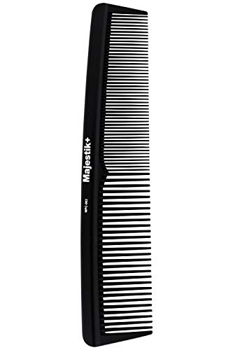 Hair Comb- a Professional Hairdressing Carbon Fibre Comb, Master Barber and Salon Comb, Anti Static, Heat Resistant, Strong & Durable, Medium and