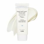 PURITO Daily Soft Touch Sunscreen 60ml / 2.02 fl. oz. SPF 50+ PA ++++ safe ingredients, broad-spectrum, calm, soothing, Vegan, cruelty-free