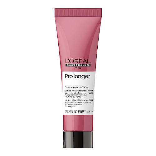 L’Oréal Professionnel | 10-in-1 Cream, With Filler-A100 And Amino Acid for Long Hair With Thin Ends, Serie Expert Pro Longer