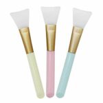 3 PCS Silicone Face Mask Brush,Mask Beauty Tool Soft Silicone Facial Mud Mask Applicator Brush Hairless Body Lotion And Body Butter Applicator To