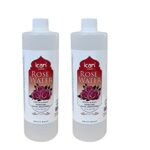ican 100% Natural Rose Water, Hydrating and Purifying pure rose water 2 x 500ml ( 1000ml )