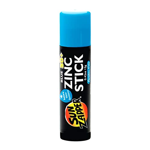 Sun Zapper Zinc Sun Stick - (Light Skin Tone) Sunblock Sticks for Face SPF 50 Mineral Sunscreen - Sun Zapper Australian Natural Sunscreen