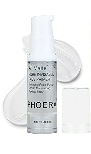 ONEKLIK PHOERA Primer Matte Finish Face Makeup Pore Filler Full Coverage Foundation Base Oil Control Liquid Make up Base Concealer Pores Minimise