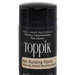 Toppik Hair Building Fibres Powder, Medium Blonde - for A Thicker-looking Hairline, Crown and Beard, Instant Thinning Concealer for Men and Women