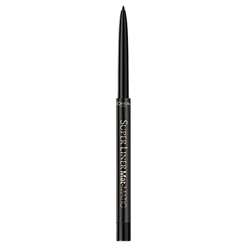 L'Oreal Paris Superliner Gelmatic Liquid Eyeliner, Intense Matte Colour, Precise Application with Pen Nib, Ultra Black