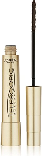 L'Oreal Paris Telescopic Mascara Extra Black, Precise Application for Up to 60 Percent Longer Looking Lashes
