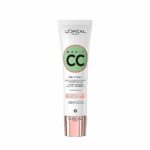 L'Oréal Paris Magic CC Cream with SPF 20, Anti-Redness and Colour Correcting, With Vitamins B5 and E, Lightweight Hydrating Formula Adapts to Ski