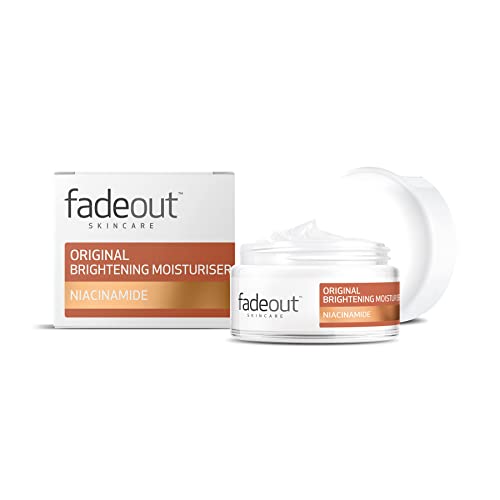 Fade Out Original Brightening Day Moisturiser with Niacinamide Unisex Exfoliating Daily Moisturiser For Dark Spots, Dark Circles and Blemishes 50