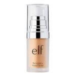 e.l.f. Illuminating Face Primer, Silky Makeup Primer For Creating A Radiant Glow, Fills In Fine Lines & Refines Complexion, Small, 0.47 Oz