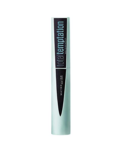 Maybelline Total Temptation Waterproof Mascara Black, 9.4 ml (Pack of 1)