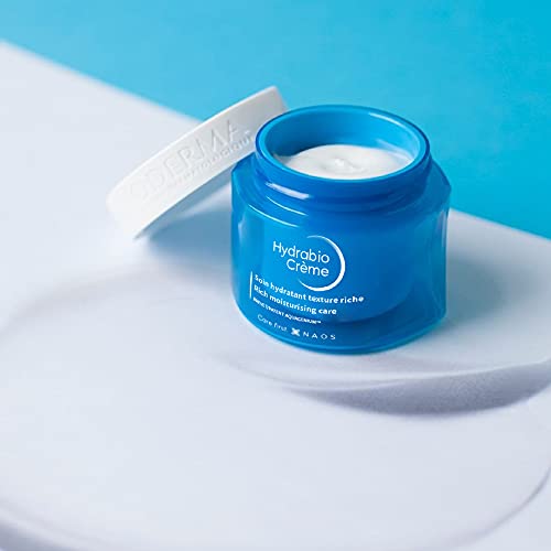 Bioderma Hydrabio Moisturising Cream - Rich, Hydrating & Nourishing Face Cream for Dehydrated Skin, Moisturiser Smoothes Skin & Restores Radiance