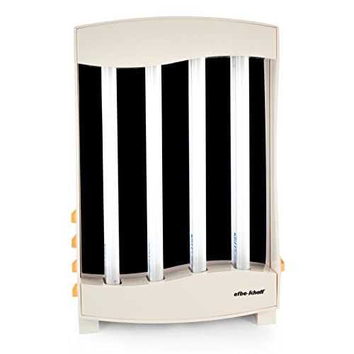 Efbe-Schott, Facial Tanning Lamp with 8 Bulbs, 150W, 2 Pairs of Protective Goggles Included, White, SC GB 838 N