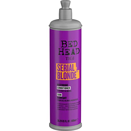 Bed Head by TIGI - Serial Blonde Conditioner - Ideal for Natural and Coloured Blonde Hair - 600ml