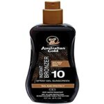 Australian Gold SPF 10 Spray Gel Sunscreen with Instant Bronzer 237 ml