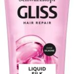Gliss Shampoo Liquid Silk (250 ml), hair shampoo for a natural shine, care shampoo smooths the hair surface for exceptionally soft hair