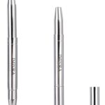 Retractable Lip Makeup Brush by Impora London. Perfect for Travel, Lightweight, Handbag Ready. Lipstick Brush with Lid.