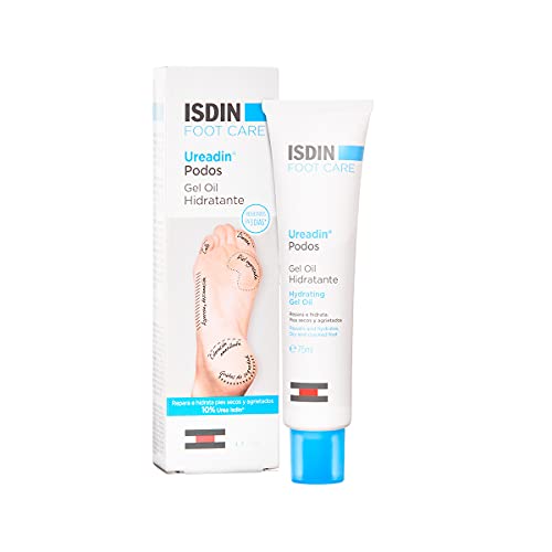 ISDIN Ureadin Podos Moisturizing Oil Gel 75Ml | For Dry, Fissurized Feet