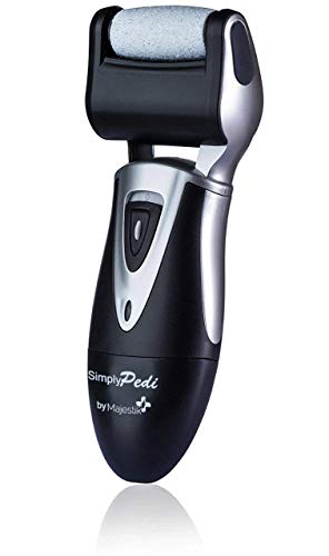 Electric Rechargeable Hard Skin Remover - Pedicure Foot File, Professional 3X Powerful Callus Remover for Dead Hard Cracked Skin, Coarse and Fine