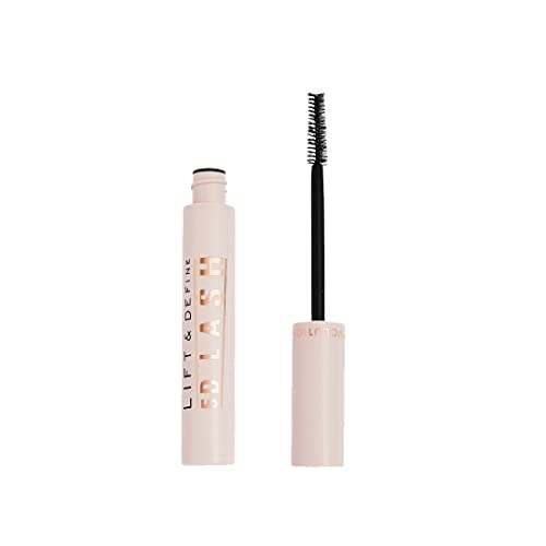 Makeup Revolution, 5D Lash, Mascara, Black, 14 ml (Pack of 1)