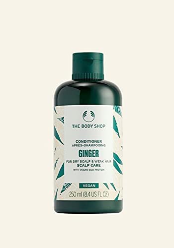 The Body Shop Ginger Shampoo Conditioner Set 250ml each Vegan new formula itchy scalp anti dandruff