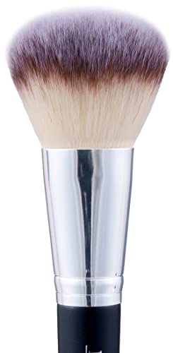Powder Makeup Brush - Packing/Setting, Buffing, Blending, Sculpting. Suitable for use with Cream, Powder, Blush, Liquid, Bronzer and Mineral Foun