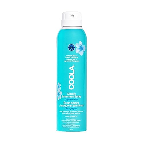 Coola Classic Body Sun Cream Spray, Broad Spectrum UVA/UVB Protection Sunscreen