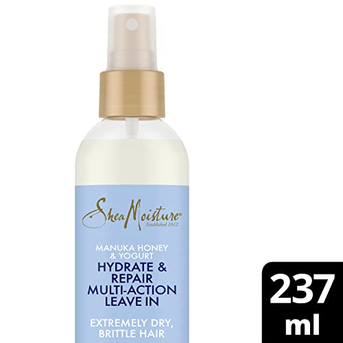 SheaMoisture Manuka Honey & Yoghurt Hydrate & Repair Multi-Action Leave-In Conditioner sulphate and silicone free conditioner for extremely dry,