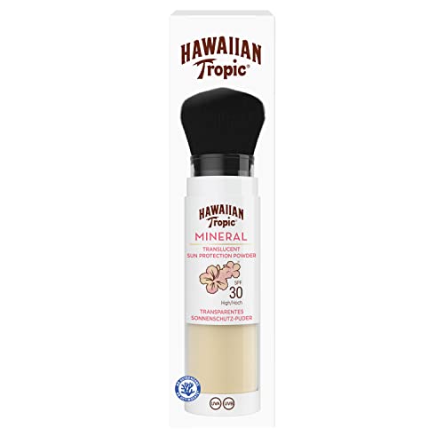HAWAIIAN TROPIC - Mineral Mineral Powder Brush SPF 30 | Sun Protection Powder