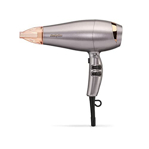 BaByliss Elegance 2100 W Hair Dryer, Ionic, Lightweight, Smooth Fast Drying, Cool shot , Amazon Exclusive