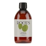 Roots Organic Castor Oil. Suitable for Vegans & Cruelty Free. Full of Essential Fatty acids with Anti-inflammatory Properties. Nourishes Skin and