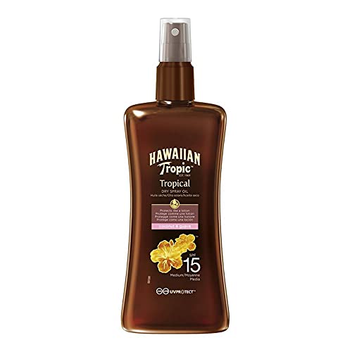 HAWAIIAN TROPIC - Protective Dry Oil Spray SPF 20 | 200ml