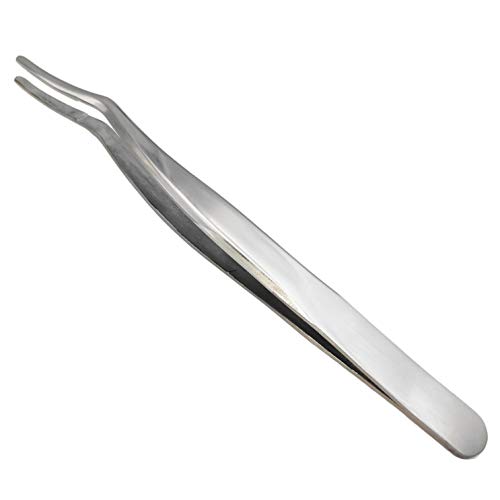 Erised's Bifrost Eyelashes Applicator Tool Eyelash Extension Tweezers Remover Clip Tweezers Nipper,lash Lift (Rose Gold)