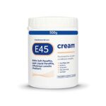 E45 Cream 500 g Tub – Moisturiser for Dry Skin and Sensitive Skin - Emollient Body Cream to Soothe Dry and Irritated Skin - Itchy Skin, Eczema Cr