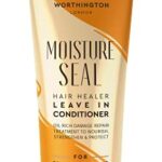 Charles Worthington Moisture Seal Hair Healer Leave-In Conditioner for Dry & Frizzy Hair, No Rinsing Treatment for Smoother Hair, 200ml