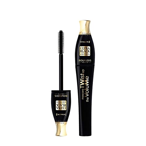 Bourjois Twist Up The Volume Mascara With Transformable 2-In-1 Brush - 8ml |52 Ultra Black