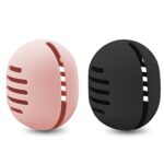 Makeup Sponge Holder-2 PCS Silicone beauty blender holder,Makeup Sponge Travel Case Silicone Washable Reusable Double-sided Vented Breathable Bea