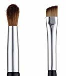 Eye Brush Set – Double Ended Makeup Brushes by Impora London. Eyeshadow Tools for Blending, Defining, Smudging, Shading. Perfect for Travel.