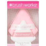 Brushworks Triangular Powder Puff Duo