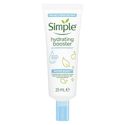 Simple Water Boost Hydrating Booster no harsh chemicals for dehydrated and dry skin 25 ml