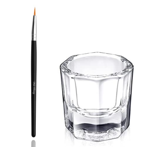 Glamified, glam | Tint Lash Brush + Dappen Mixing Dish | Eyelash Eyebrow Tinting Tint